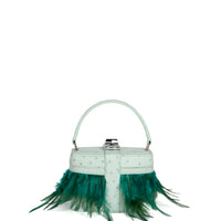 IVY 14 MINI - AUTRUCHE MENTHE ET PLUMES VERONESE