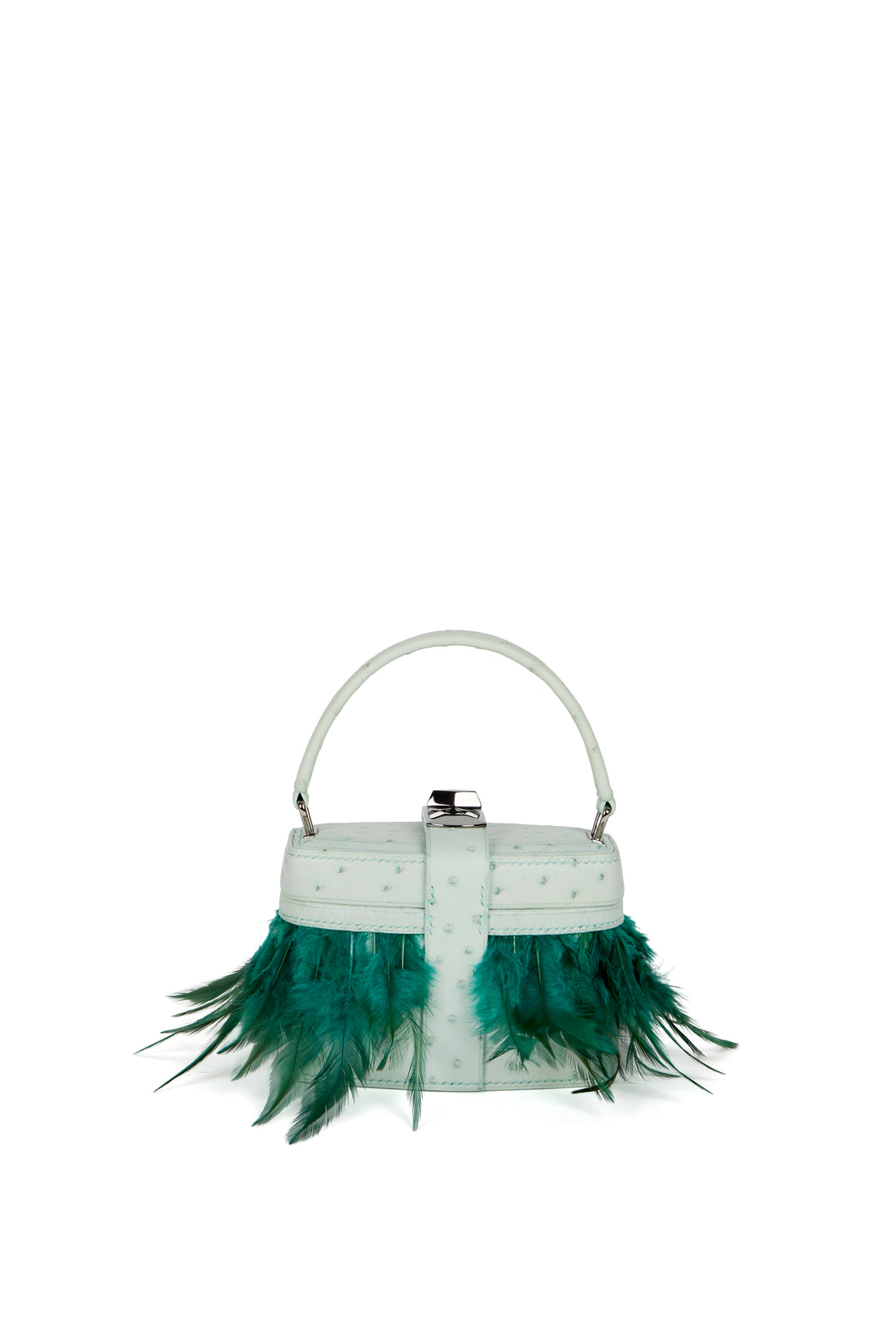 IVY 14 MINI - AUTRUCHE MENTHE ET PLUMES VERONESE