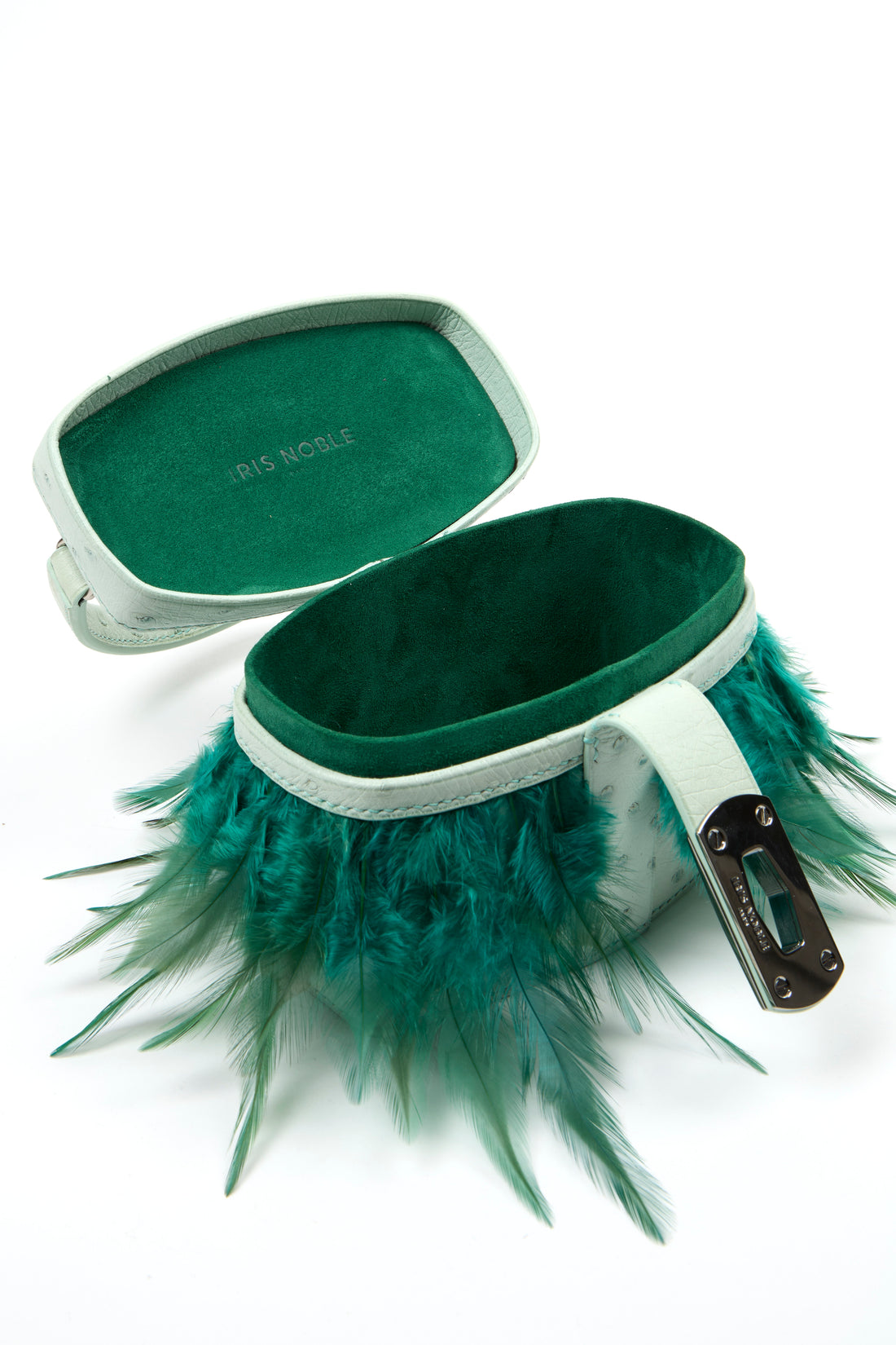 IVY 14 MINI - AUTRUCHE MENTHE ET PLUMES VERONESE