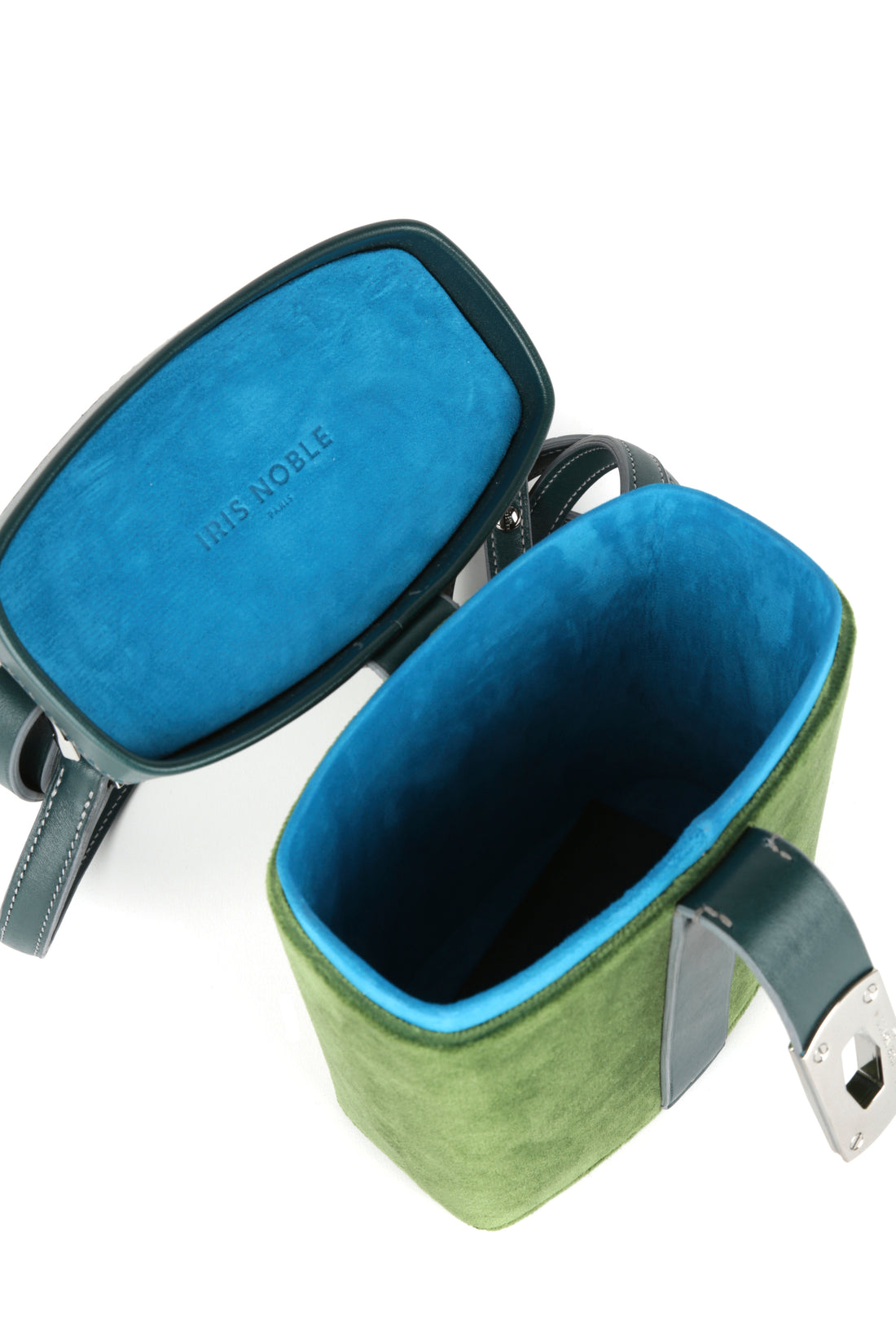 IVY 14 - VEAU VELOURS VERT MOUSSE