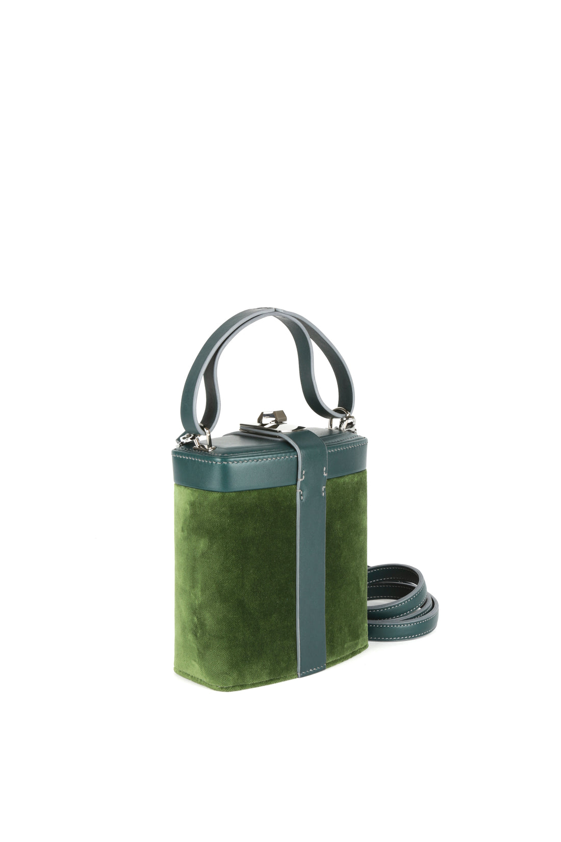 IVY 14 - VEAU VELOURS VERT MOUSSE