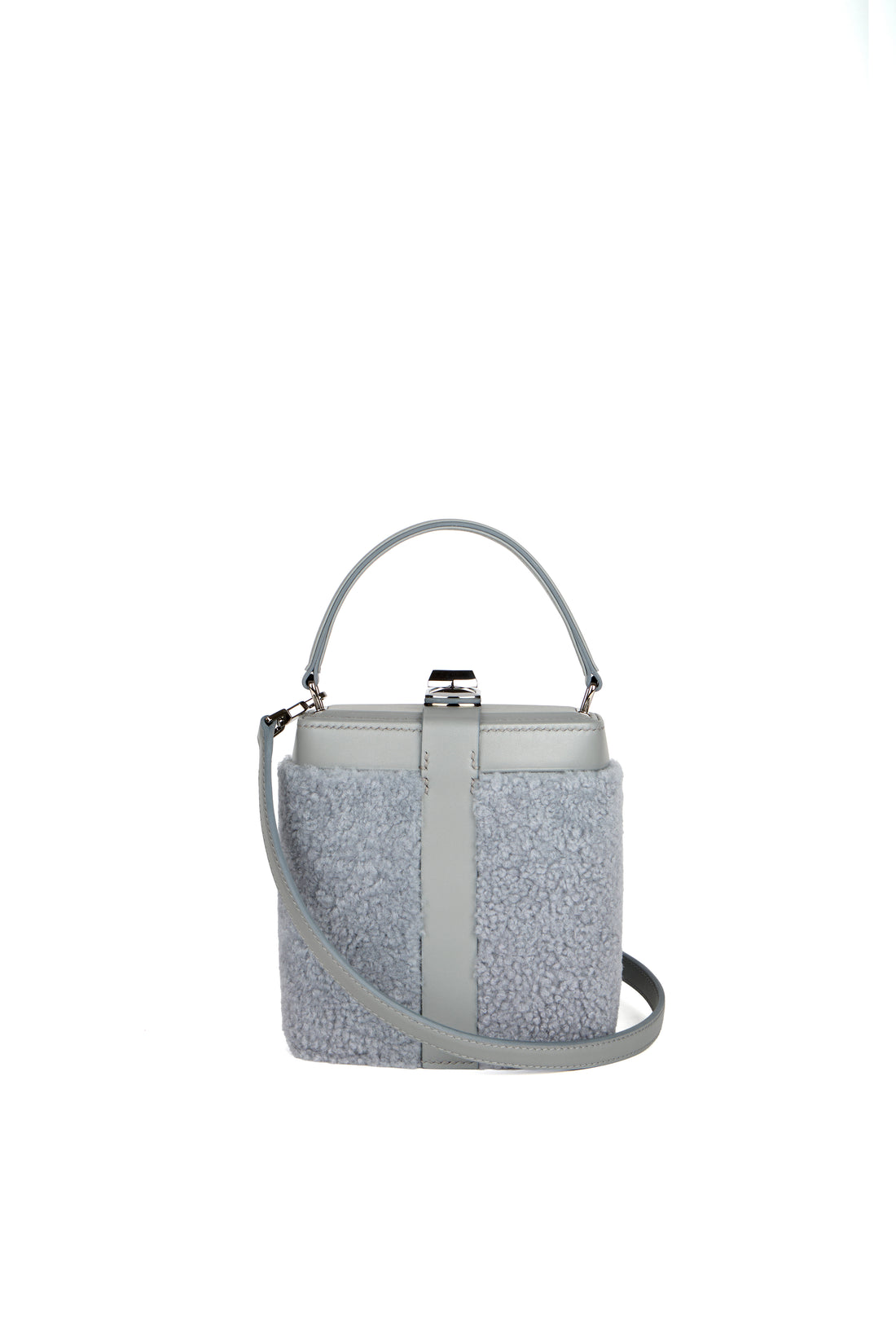 IVY 14 - SHEARLING ET VEAU GRIS