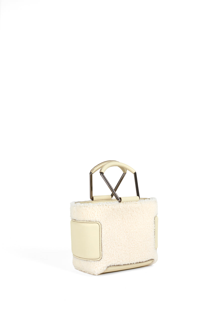 KAYLA 15 - SHEARLING ET VEAU ECRU