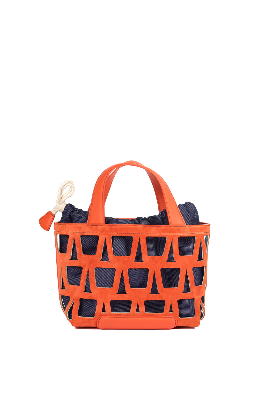 KAYLA TOTE 33 - SUEDE ET DENIM