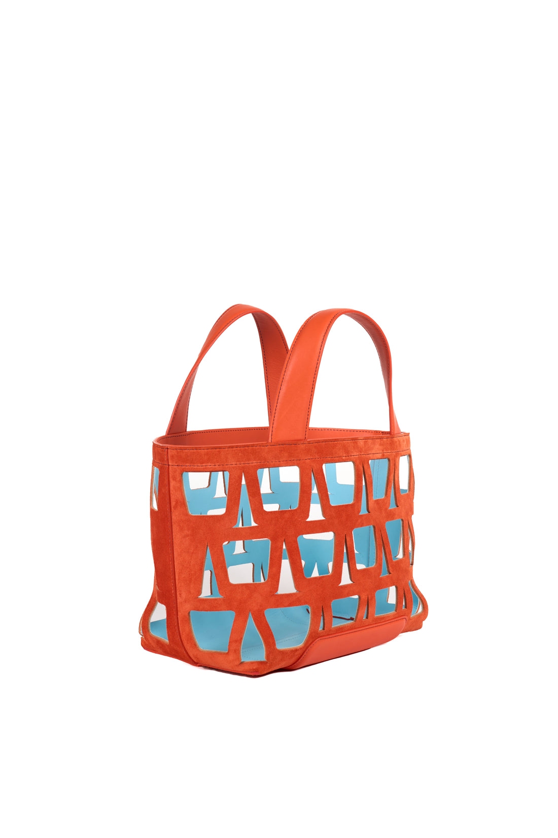 KAYLA TOTE 33 - SUEDE ET DENIM