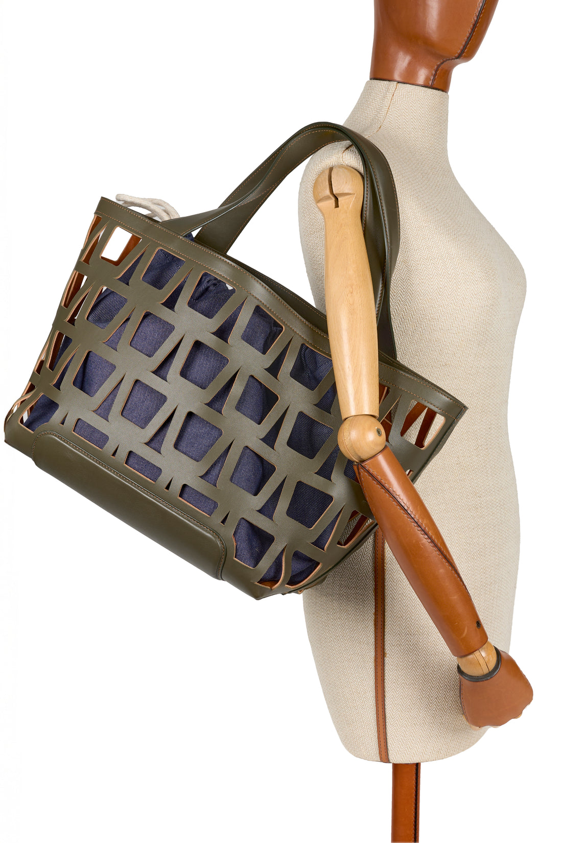 KAYLA TOTE 43 - VEAU ET DENIM