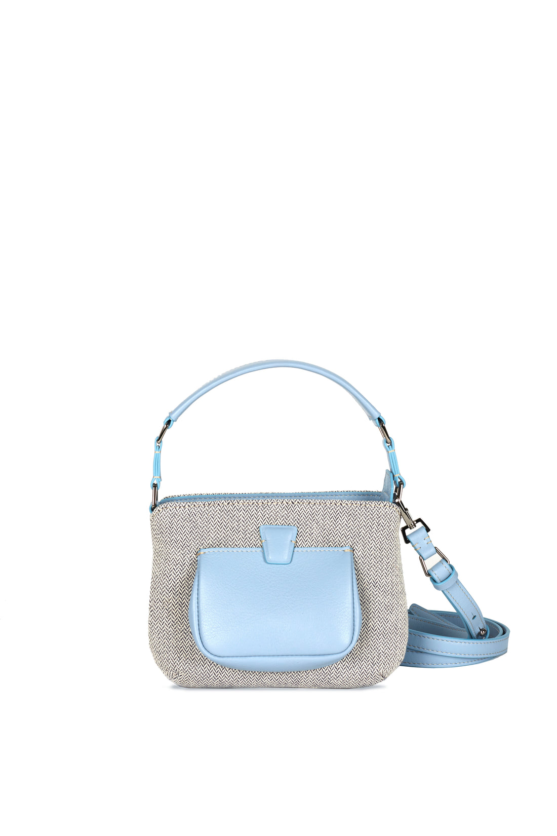 LESLIE 18 - TOILE BLEU ET VEAU BLEU FUMEE