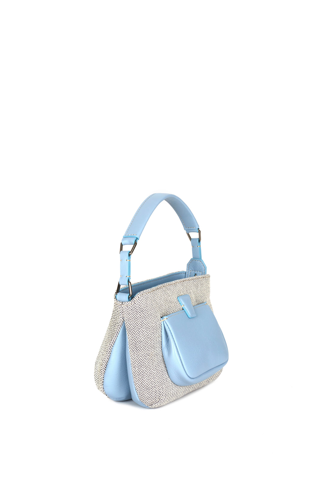 LESLIE 18 - TOILE BLEU ET VEAU BLEU FUMEE