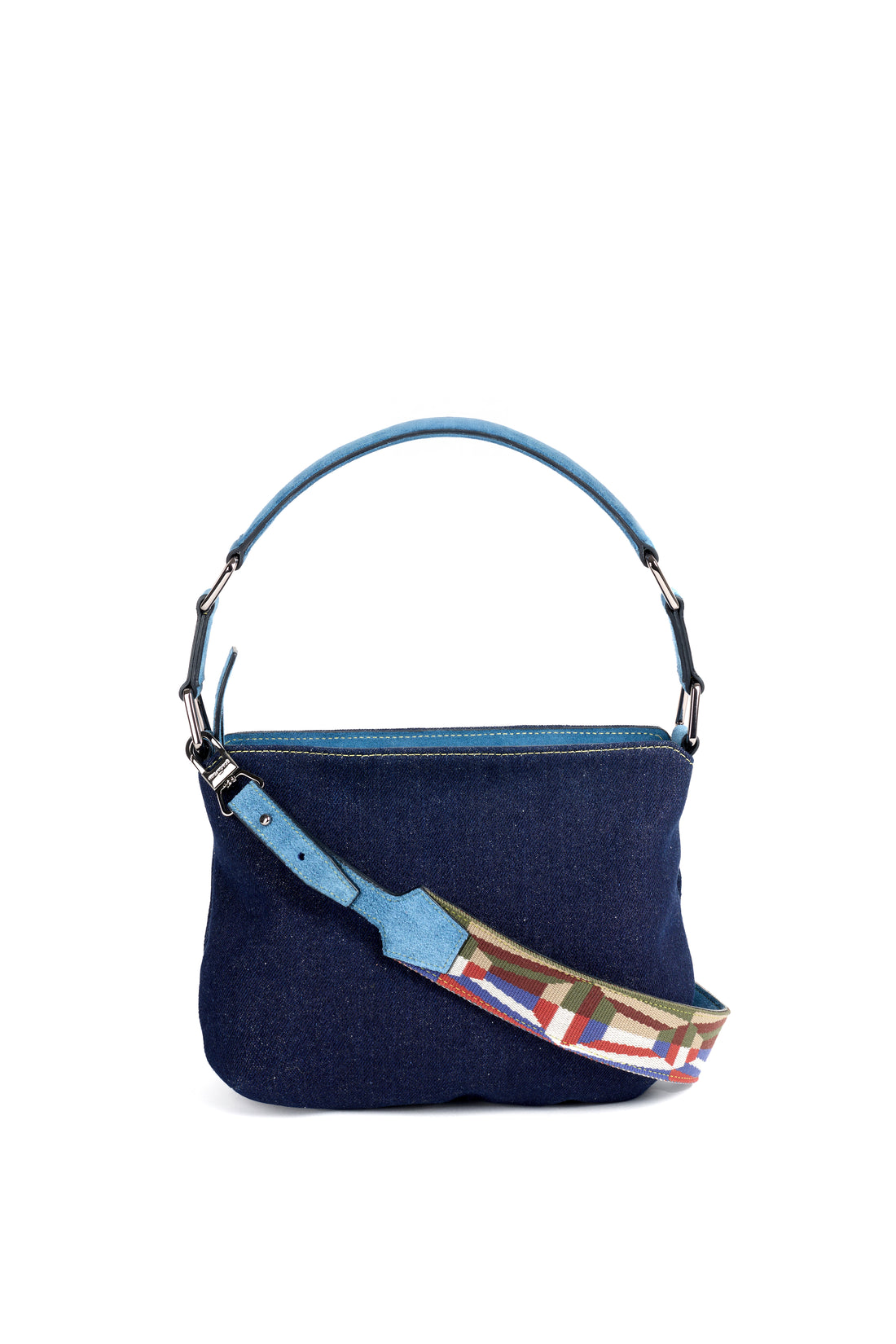 LESLIE 25 - DENIM ET SUEDE BLEU WATTEAU