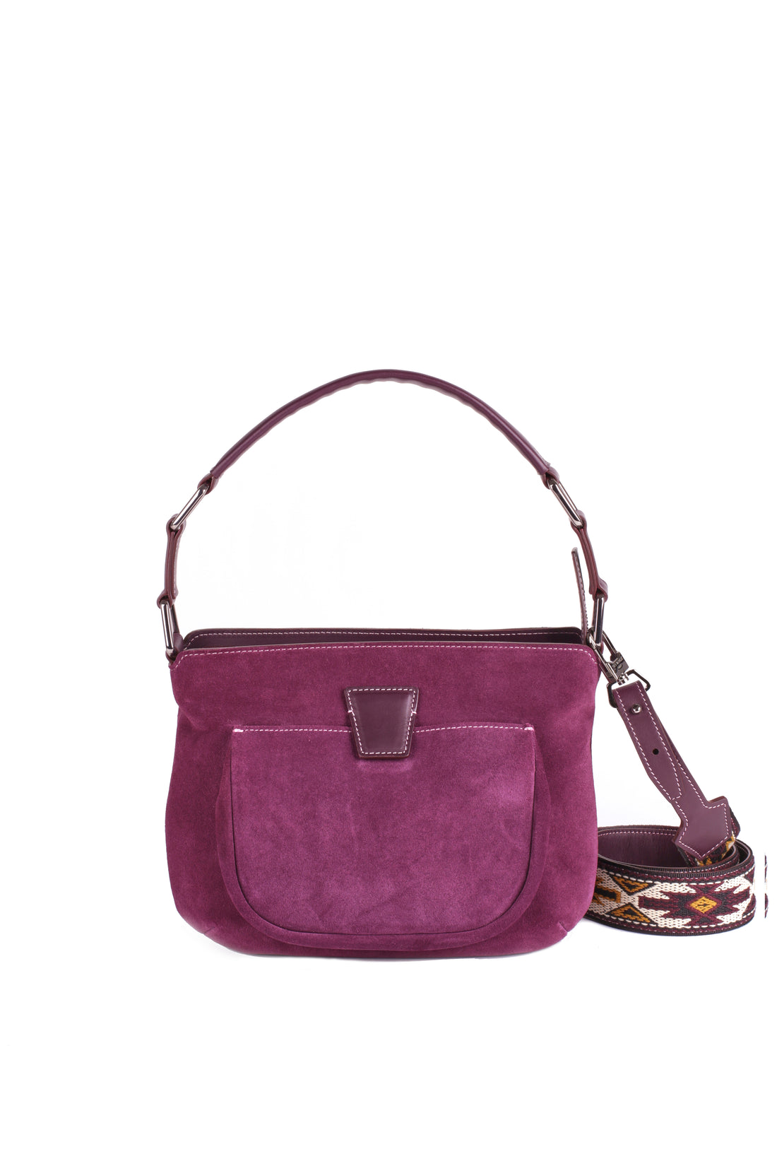 LESLIE 25 - SUEDE PARME