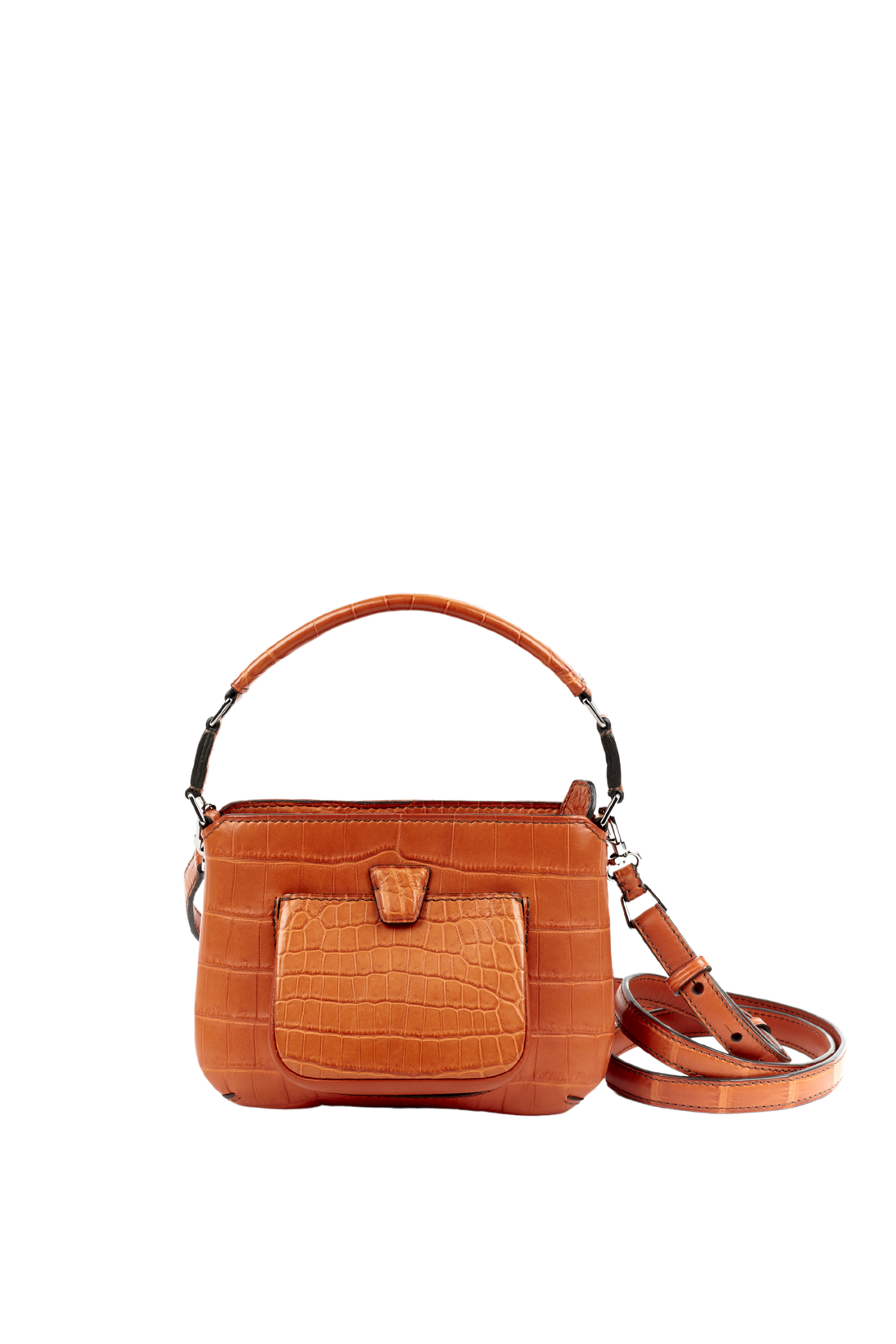 LESLIE 18 - CROCODILE MANDARINE