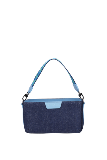 LYNN 19 - DENIM ET VEAU BLEU SANTORINI