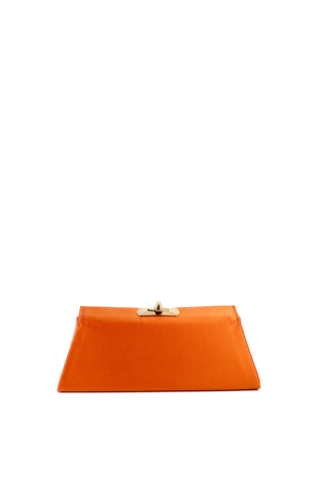 MINAL 22 - SATIN ET CROCODILE ORANGE TANGO
