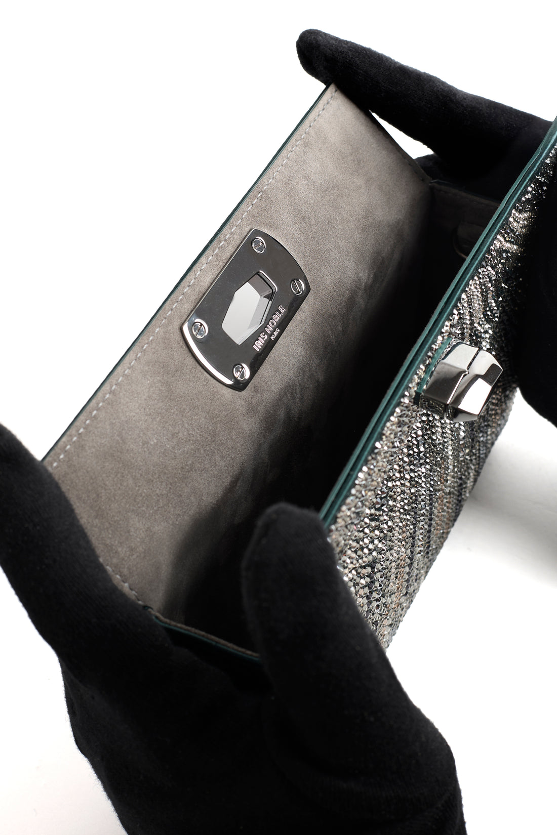 MINAL 18 - CRISTAUX SWAROVSKI® ARTDECO ECLIPSE NOIRE