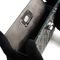 MINAL 18 - CRISTAUX SWAROVSKI® ARTDECO ECLIPSE NOIRE