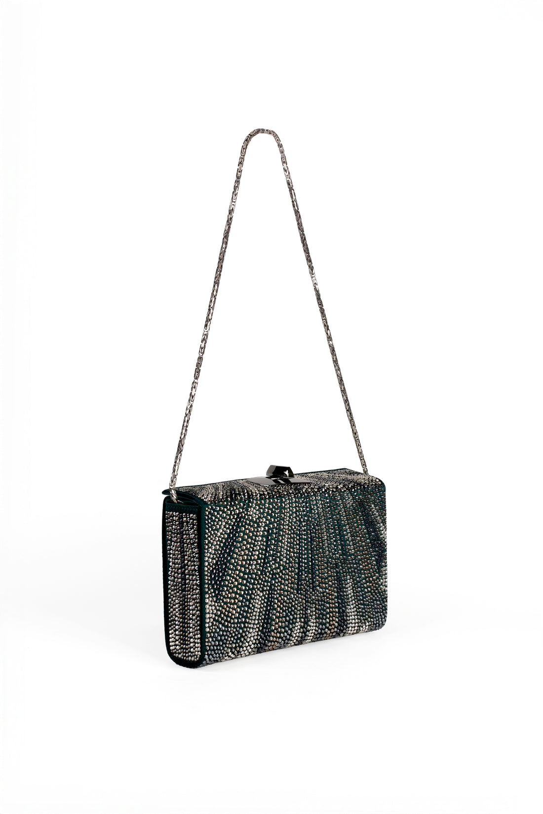 MINAL 18 - CRISTAUX SWAROVSKI® ARTDECO ECLIPSE NOIRE