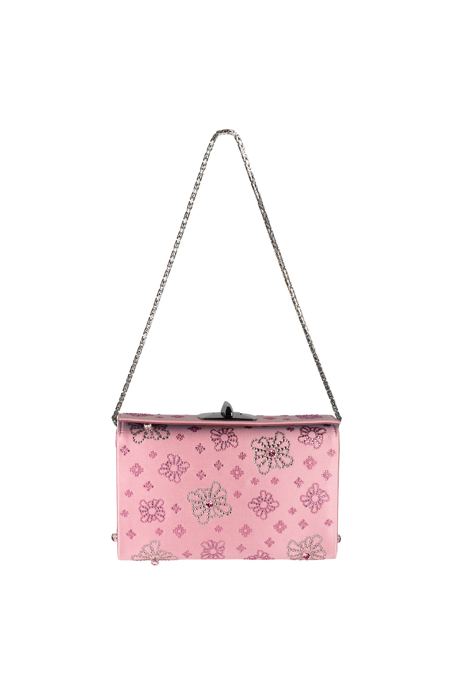 MINAL 18 - CRISTAUX MEDAILLON ROSE BAROQUE