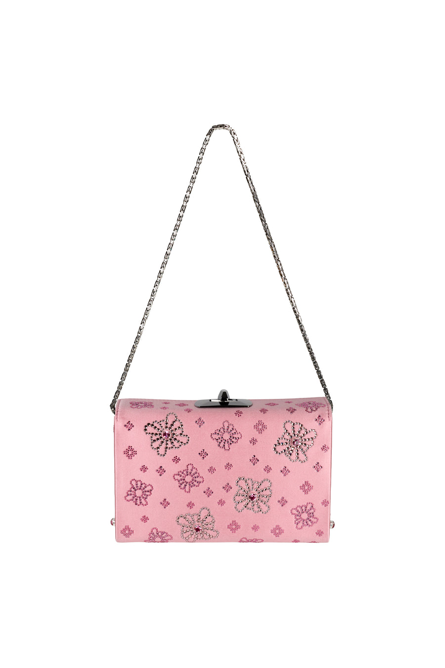 MINAL 18 - CRISTAUX MEDAILLON ROSE BAROQUE