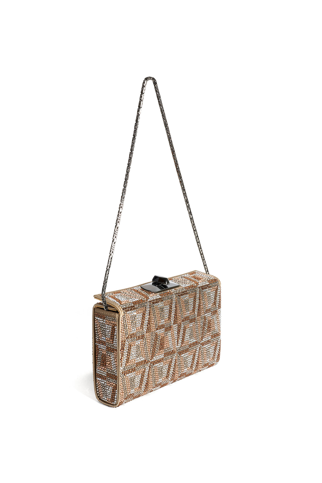 MINAL 18 - CRISTAUX TRAPEZE ECLAT DE CUIVRE