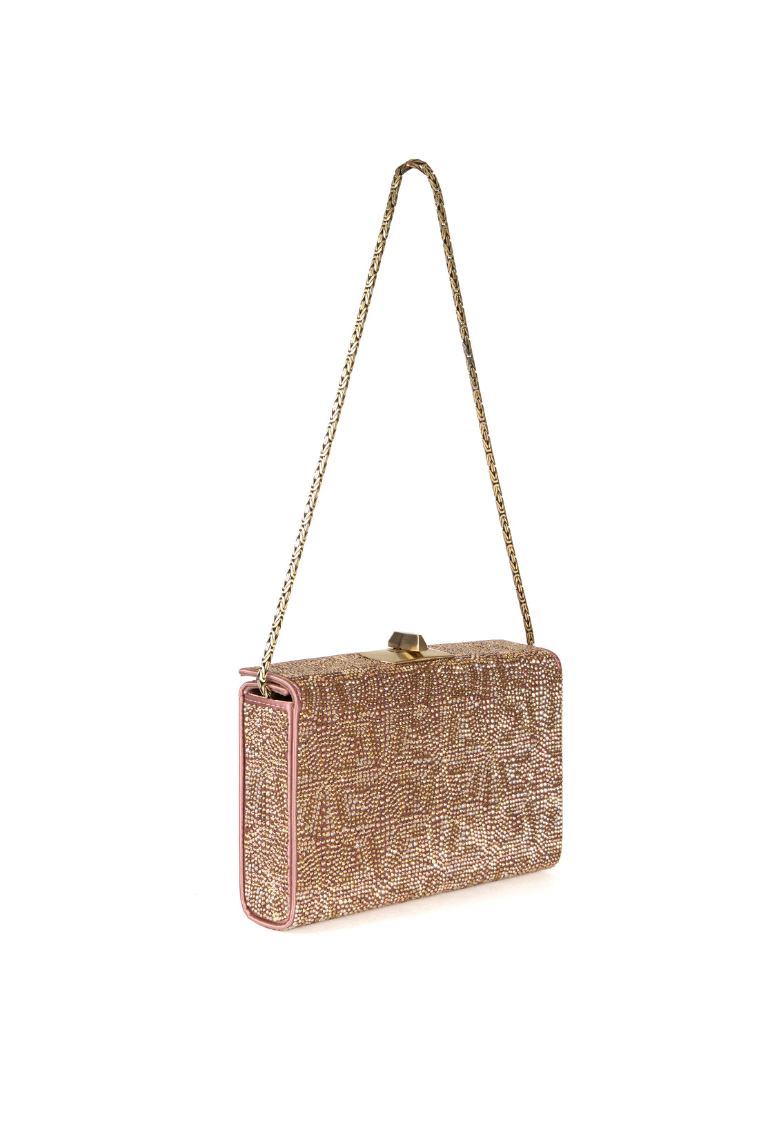 MINAL 18 - CRISTAUX SWAROVSKI® TRAPEZ CUIVRE ROSÉ