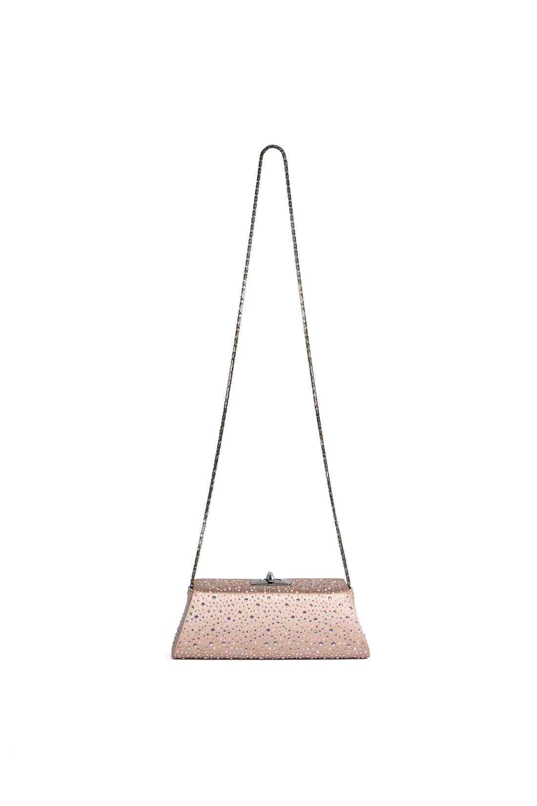 MINAL 22 - CRISTAUX SWAROVSKI® ET CABOCHON ROSE DE LIN