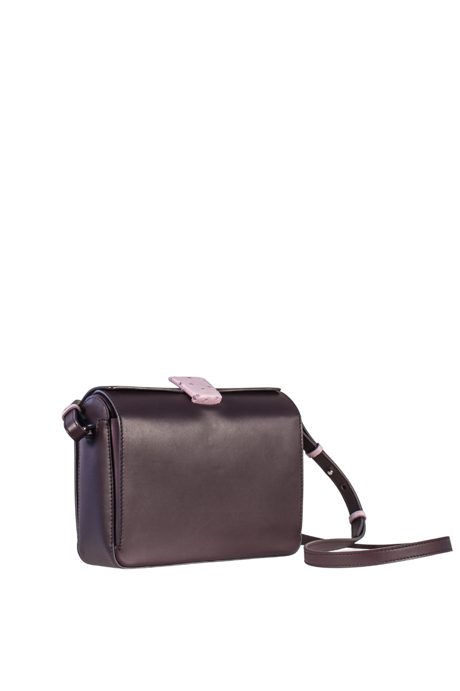 NORMA JEAN 23 - VEAU MAUVE ET AUTRUCHE ROSE