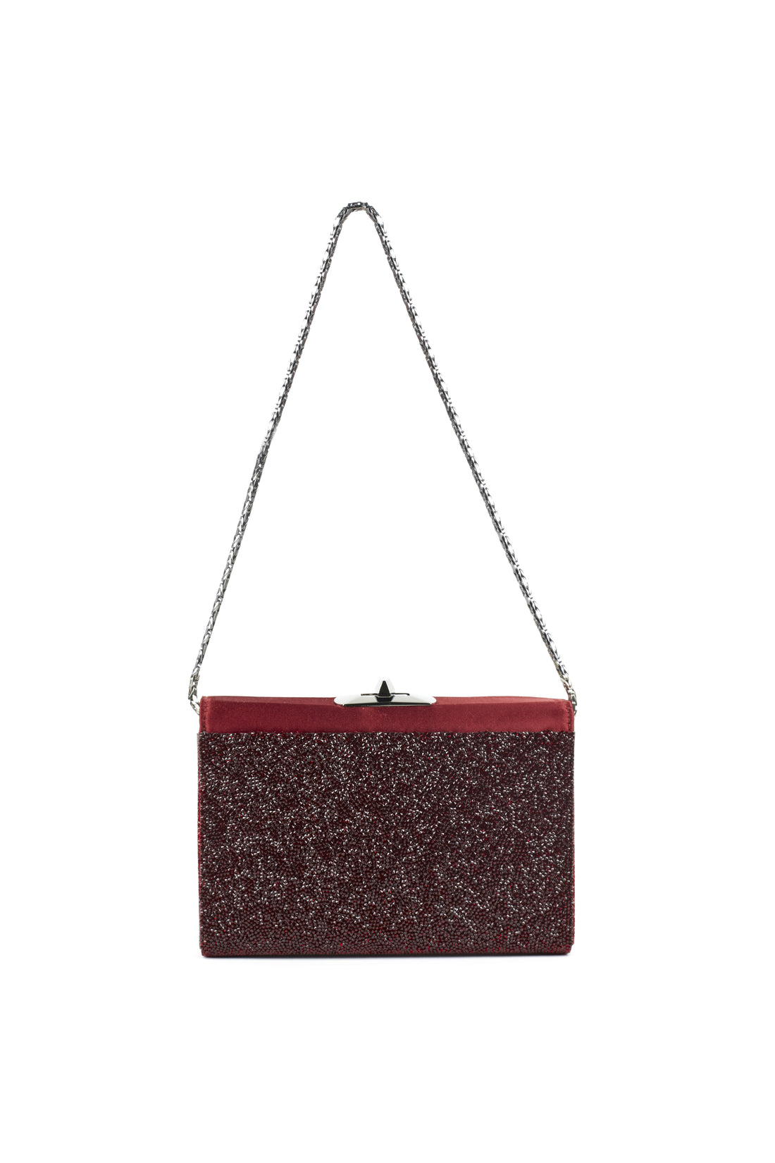 MINAL 18 - CRISTAUX ET SATIN BORDEAUX