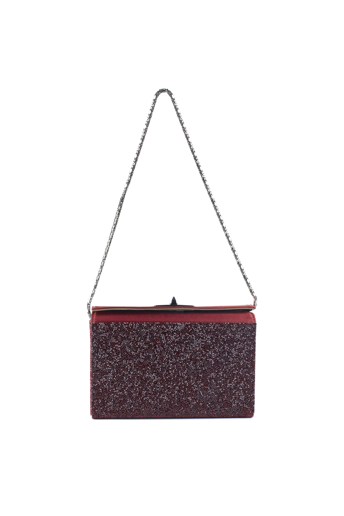 MINAL 18 - CRISTAUX ET SATIN BORDEAUX