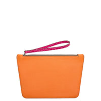 POCHETTE TRAPÈZE 22 - VEAU ORANGE