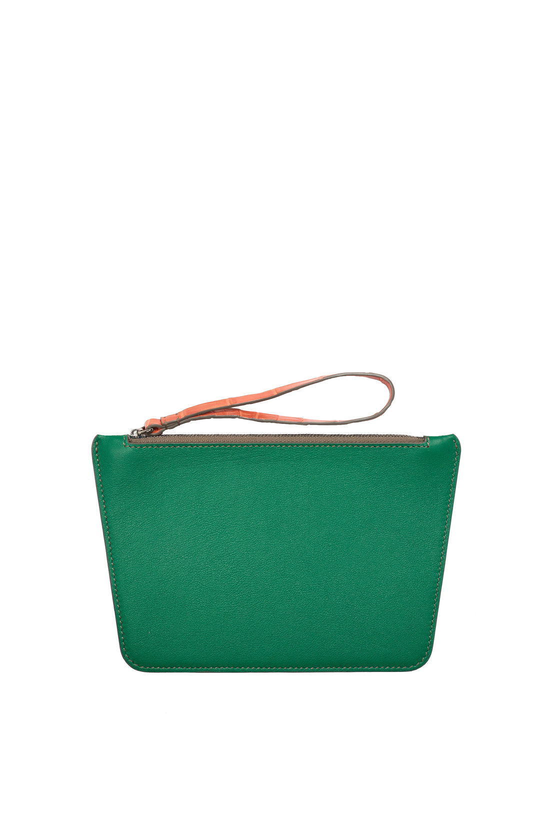 POCHETTE TRAPÈZE 22 - VEAU VERT