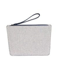 POCHETTE TRAPEZE 25 - TOILE ET VEAU MARINE