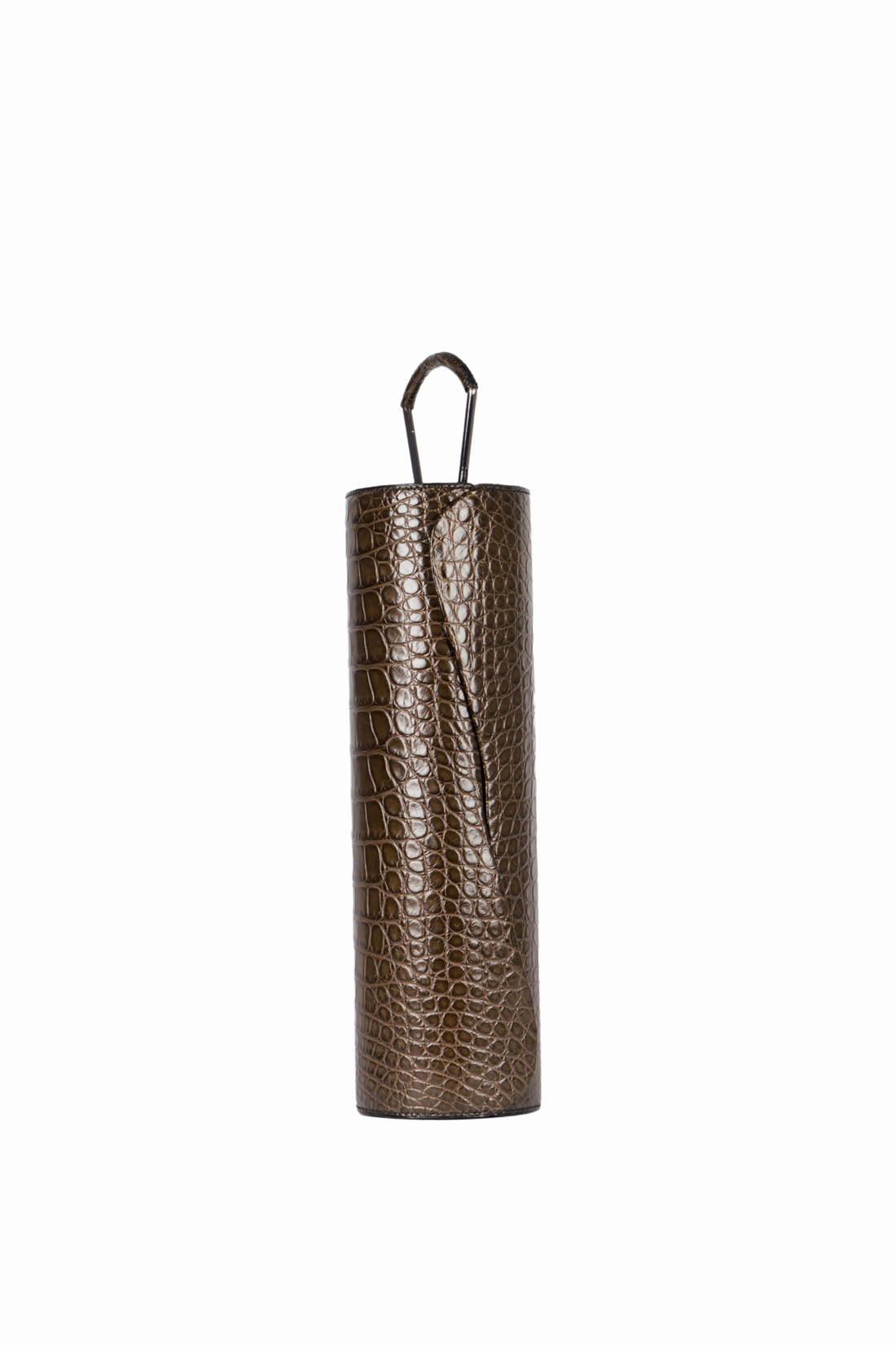 PORTE BOUTEILLE - CROCODILE KAKI