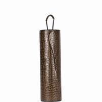 PORTE BOUTEILLE - CROCODILE KAKI