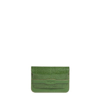 PORTE-CARTE CASTIGLIONE - VEAU ET LEZARD AVOCAT