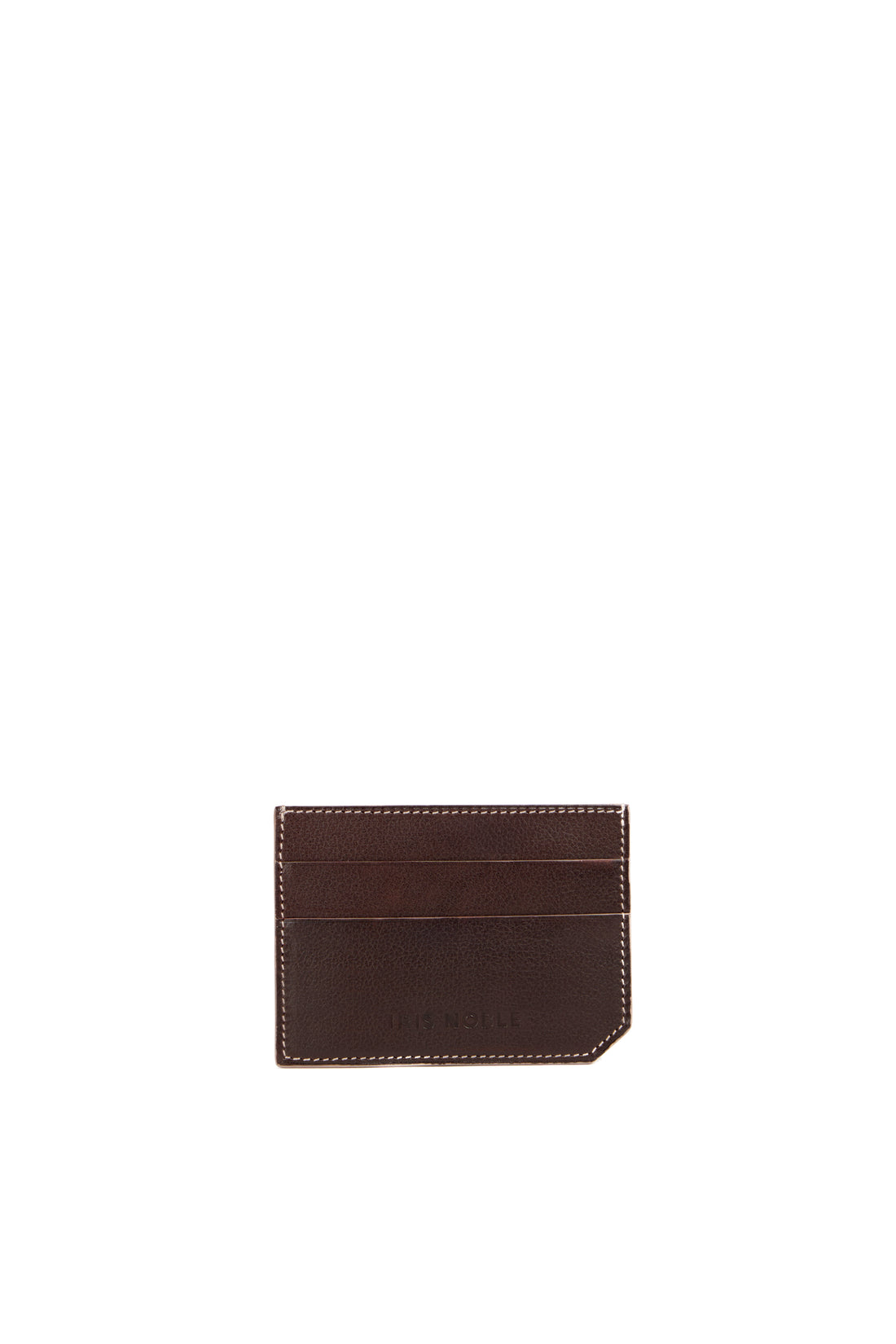 PORTE CARTE MILES - VEAU CHOCOLAT