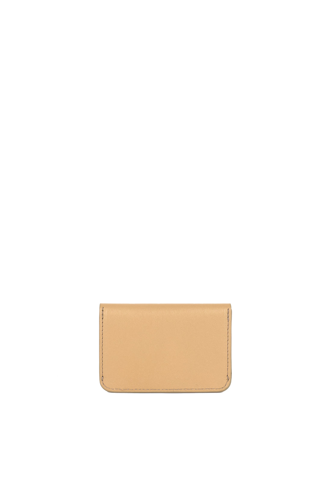 PORTE-CARTE CASTIGLIONE - VEAU ET CROCODILE BEIGE