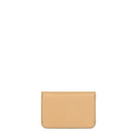 PORTE-CARTE CASTIGLIONE - VEAU ET CROCODILE BEIGE