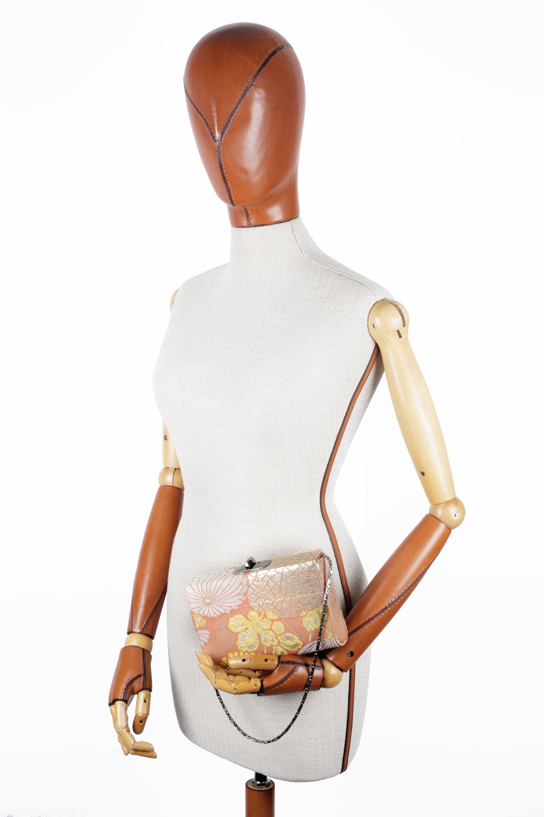 MINAL 18 - TISSU KIMONO - ORANGE MULTI