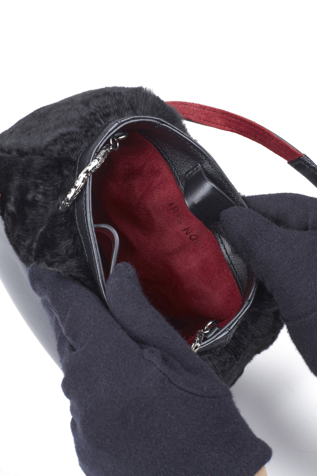 EJIAH 17 DUETTO - VEAU FOURRURE NOIR