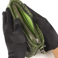 LYNN 19 - CROCODILE VERT